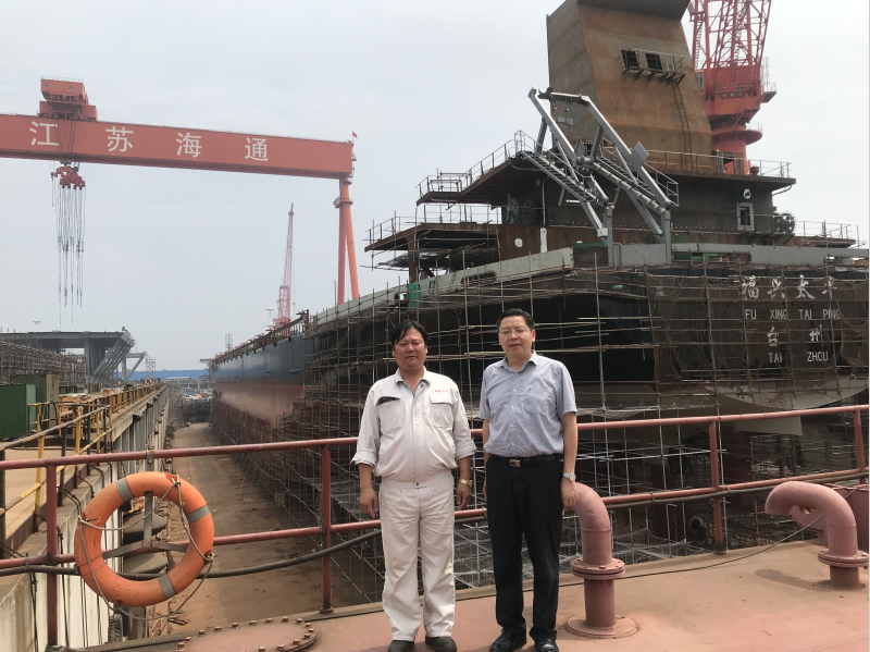 校領導帶隊赴企業(yè)開展校企合作調研