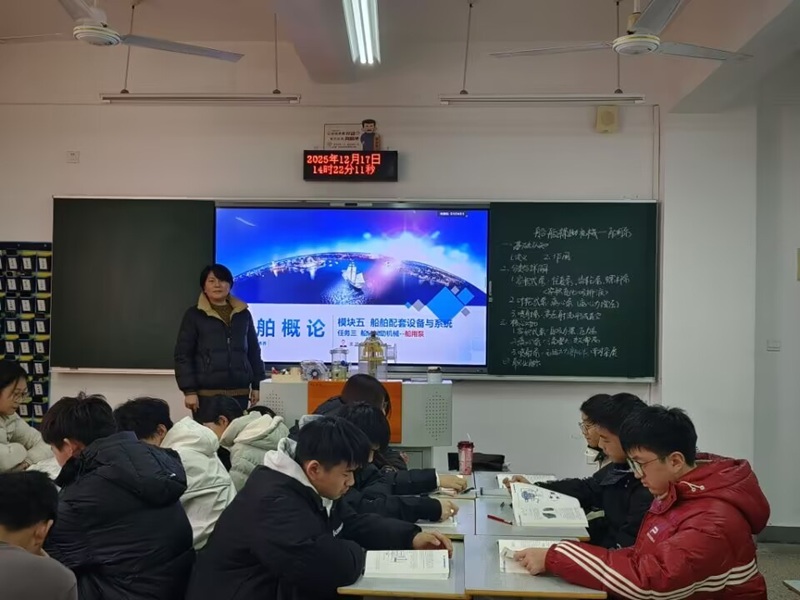 劉方老師開設(shè)校級(jí)公開課《船用泵》