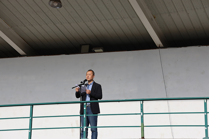 機電工程學(xué)院組織開展升旗儀式