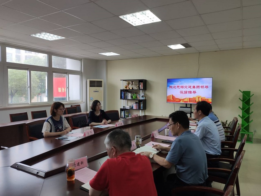 無錫交建集團黨委副書記葉亞娟一行來我校調(diào)研交流