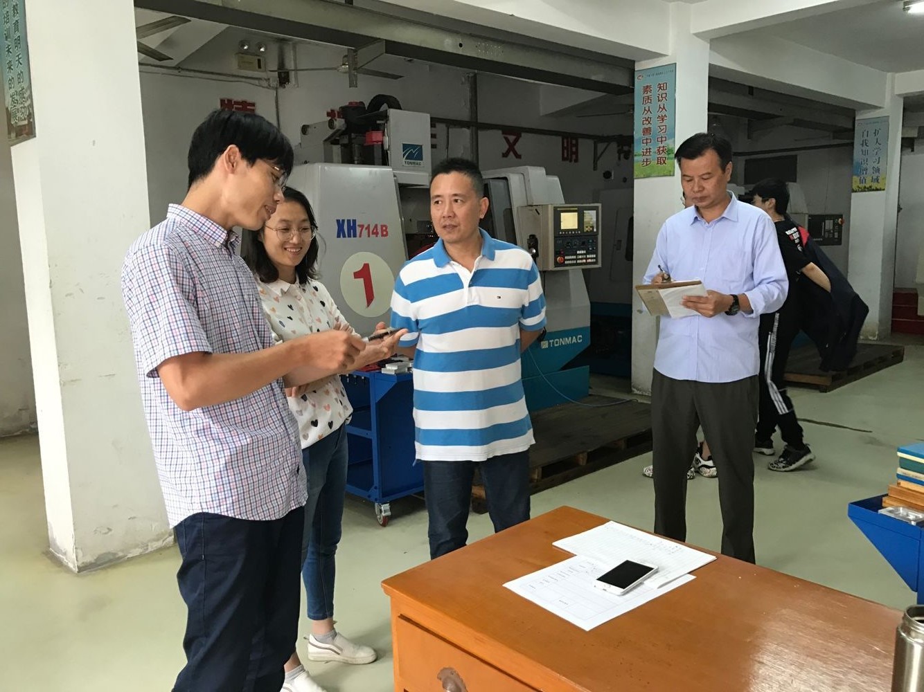 機械學(xué)院開展節(jié)前實訓(xùn)安全檢查