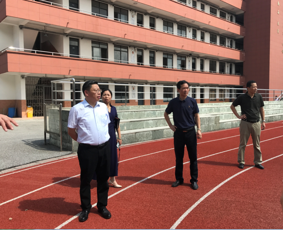 校黨委書記、校長李虎一行赴錫澄校區(qū)檢查2020秋季開學準備工作
