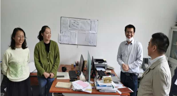 倪依純副校長來機械工程學(xué)院調(diào)研