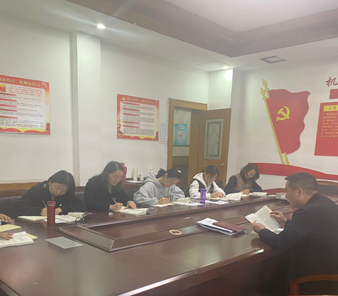 數(shù)模教研室黨支部學(xué)習(xí)習(xí)近平同志在紀(jì)念毛澤東同志誕辰120周年座談會上的重要講話