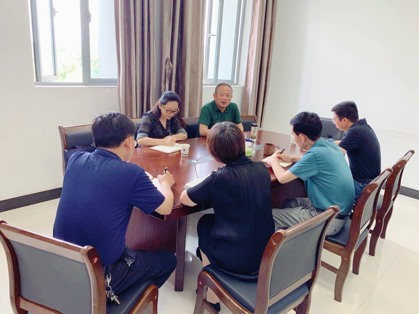 學(xué)?？萍寂c合作處赴南京交院調(diào)研