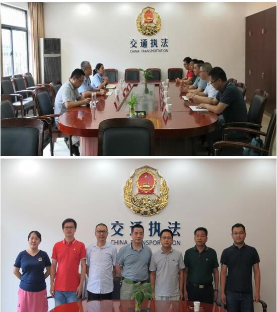 校黨委委員、副校長倪依純帶隊赴無錫市交通綜合執(zhí)法局第九執(zhí)法大隊進行交流慰問活動