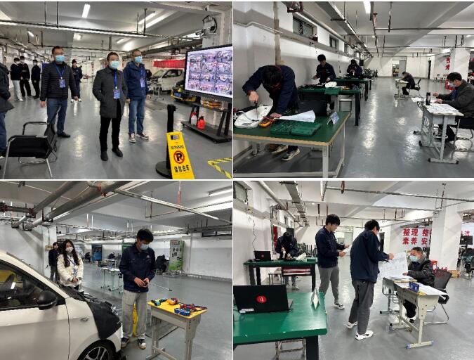 汽車(chē)工程學(xué)院1+X智能新能源汽車(chē)職業(yè)技能等級(jí)證書(shū)順利開(kāi)考