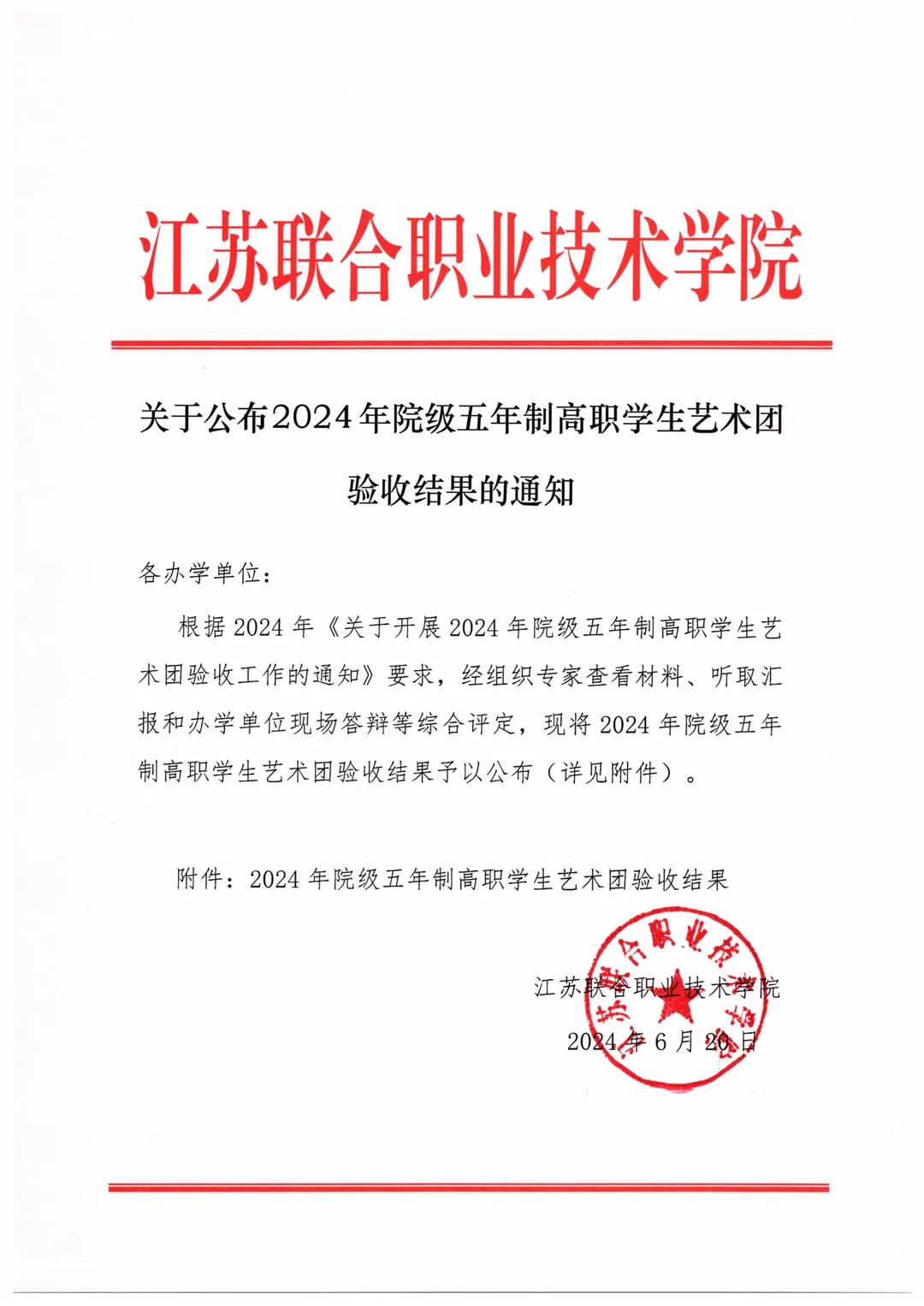 喜報(bào) ——我校“錫小交”藝術(shù)團(tuán)順利通過(guò)江蘇聯(lián)合職業(yè)技術(shù)學(xué)院五年制高職學(xué)生藝術(shù)團(tuán)驗(yàn)收