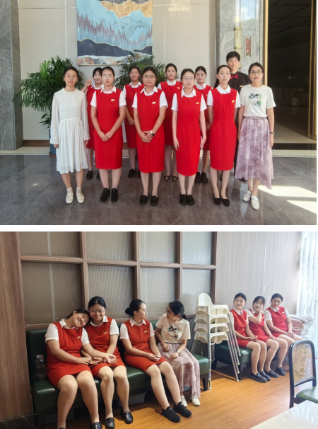 物流管理學(xué)院深入欣旺·紫筵看望實(shí)習(xí)學(xué)生