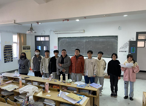 心理健康教育協(xié)會(huì)排練話劇《成長(zhǎng)1+1》