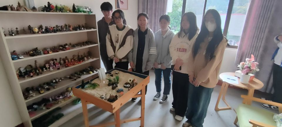 學(xué)校心理健康教育協(xié)會(huì)組織開展團(tuán)體沙盤游戲活動(dòng)