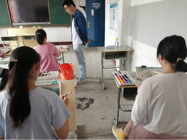 信息管理學(xué)院舉辦繪畫設(shè)計技能競賽