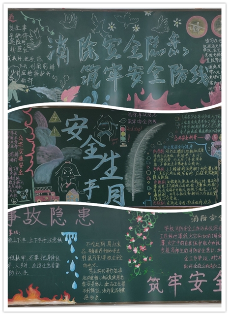 信息管理學(xué)院“消除事故隱患，筑牢安全防線”黑板報(bào)比賽圓滿結(jié)束