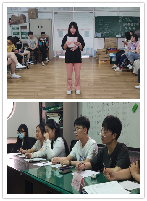 信息管理學院舉辦“紅色經(jīng)典，百年頌讀 ”朗誦比賽初賽