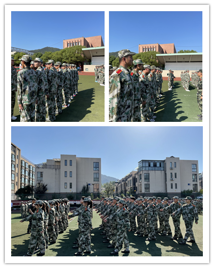 信息管理學(xué)院2021級(jí)新生軍訓(xùn)進(jìn)行時(shí)