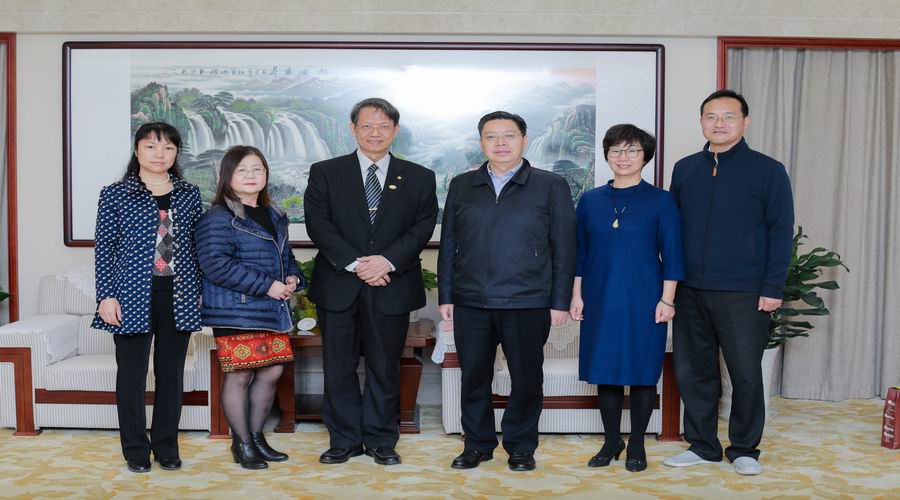 臺灣明新科技大學(xué)校長一行來訪
